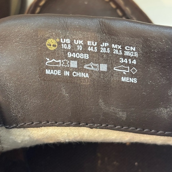 Timberland with Ortholite Dark Brown Men’s Boat Shoes - Picture 2 of 8